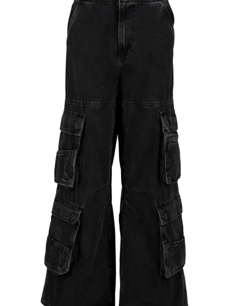 2Y Studios Pantaloni eleganți Mara denim negru