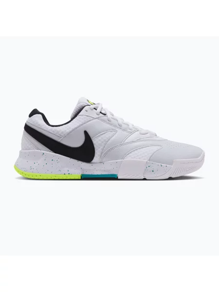 Încălțăminte de tenis pentru bărbați Nike Court Lite 4 white/volt/energy/black alb