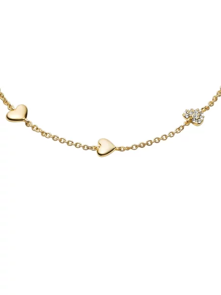 Fossil браслет металевий кристальний Sutton