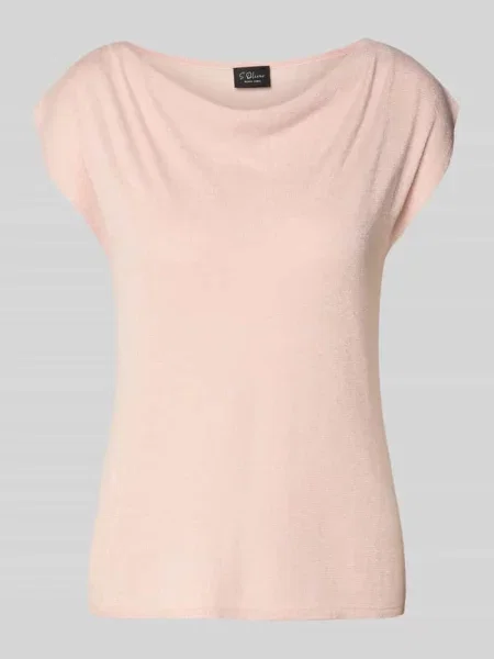 T-shirt z mieszanki o kroju relaxed fit S.oliver Black Label