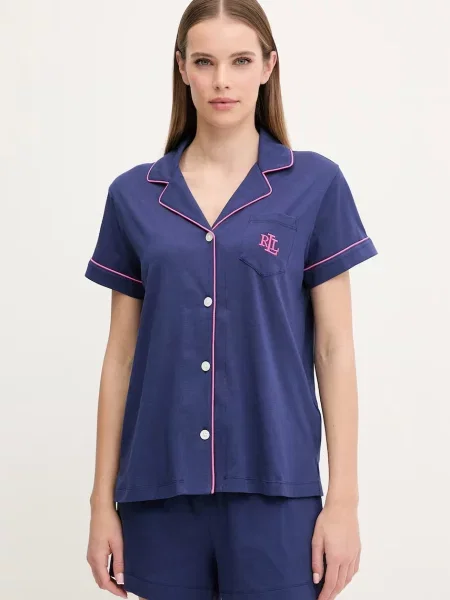 Lauren Ralph Lauren piżama granatowa