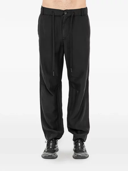 Decupat pantaloni Andrea Ya'aqov cu cordon negru