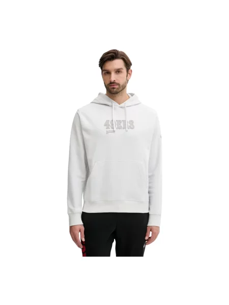 Bluza z kapturem Nike z kapturem frotte szara