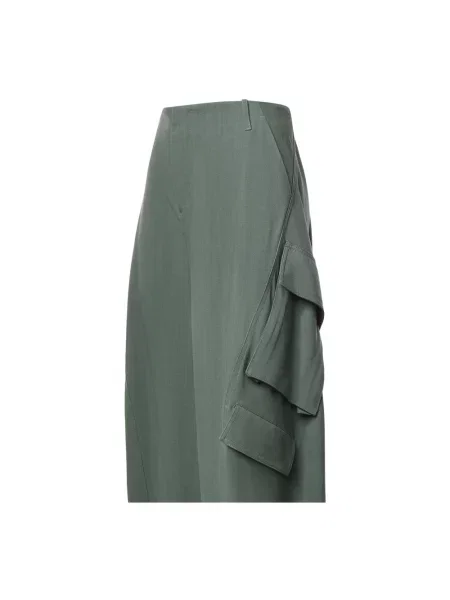 Spodnie Alaïa zielone