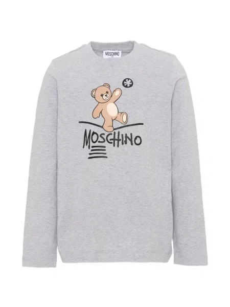 Koszulka dziecięca Moschino szara