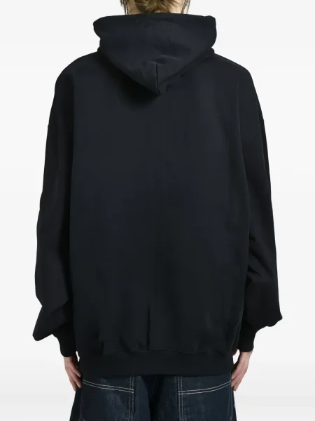 Hanorac cu glugă Vetements negru