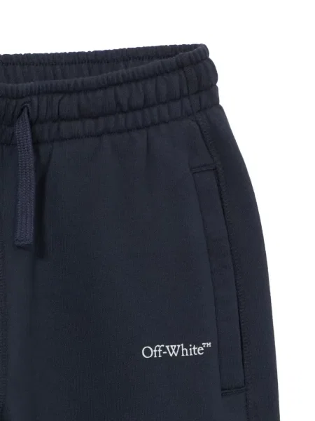 Spodnie dziecięce Off-white białe