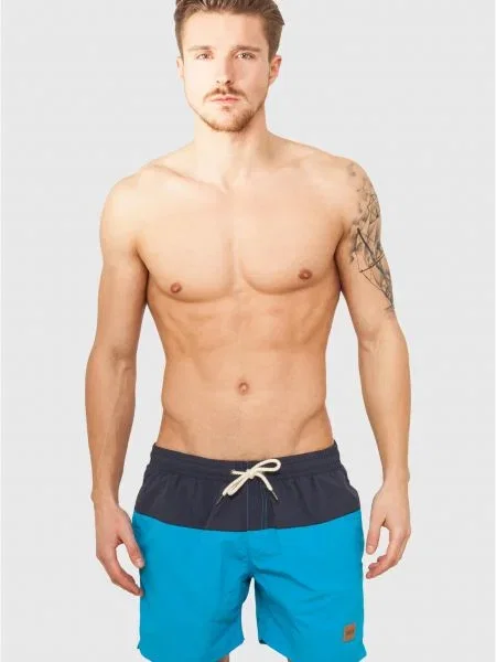 Slip de baie Urban Classics albastru