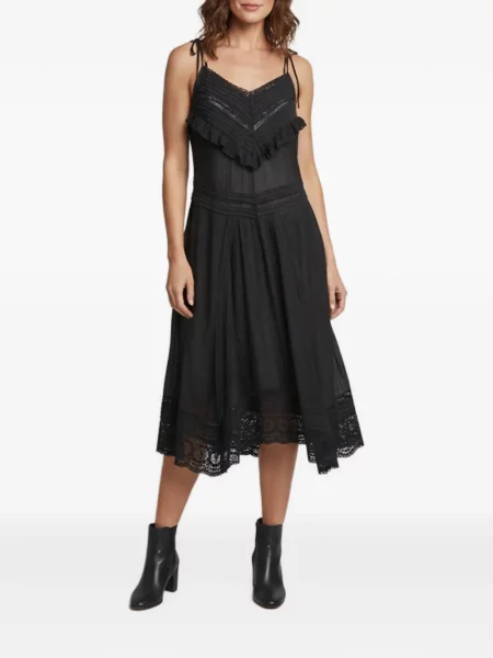 Rochie midi Zadig&voltaire din dantelă negru