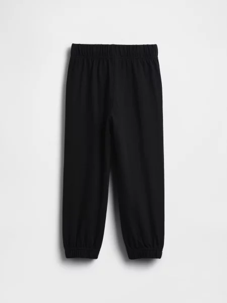 Pantaloni sport copii Gap negru