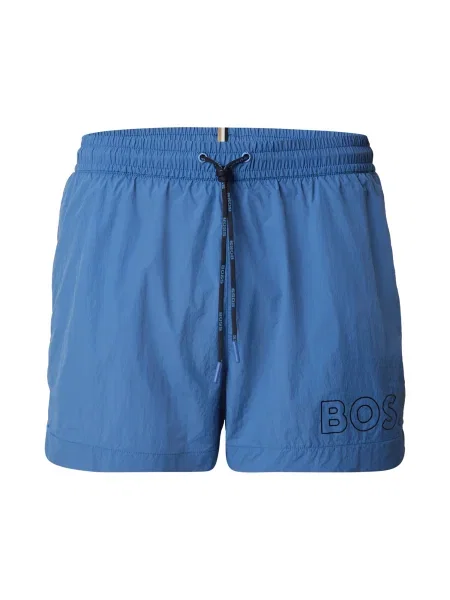 BOSS Kratke kopalne hlače Mooneye safir črna