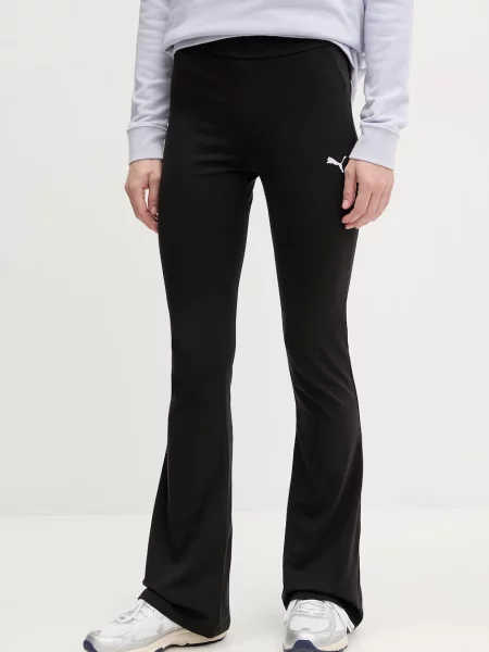 Puma pantaloni de trening femei uni negru