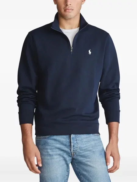 Iš natūralios odos trumpas dryžuotos polo marškinėliai Polo Ralph Lauren pilka