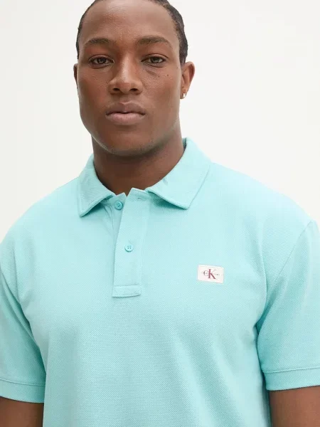 Calvin Klein Jeans Polokošeľa modrá