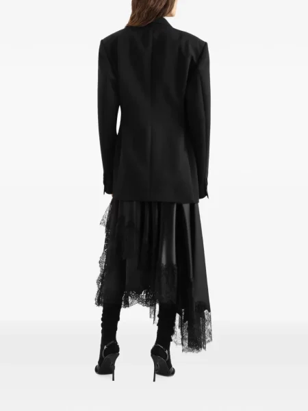 Fustă Dolce & Gabbana din satin negru