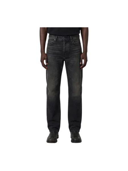Jeansy straight leg Haikure czarne