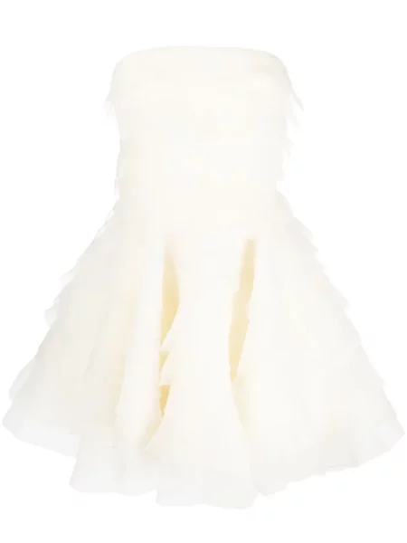 Rochie Ana Radu cu volane din organza