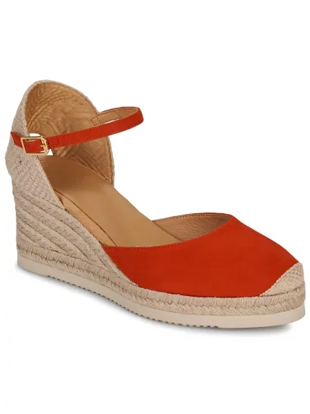 Espadrile Unisa rdeča