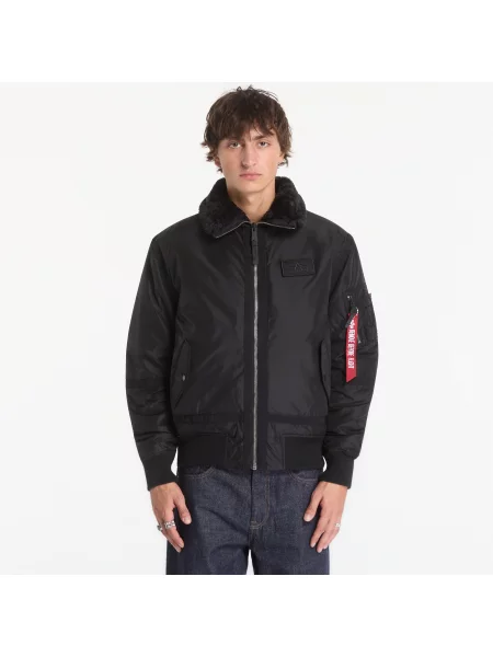 Geacă bomber Alpha Industries negru