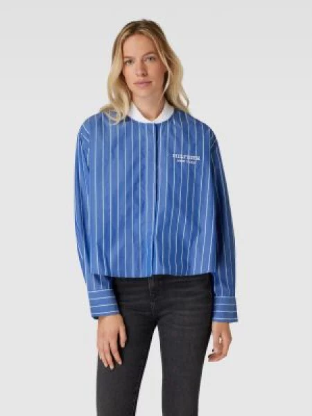 Bluzka ze wzorem w model ‘BASEBALL’ Tommy Hilfiger niebieska