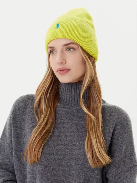 Čepice Polo Ralph Lauren žlutý