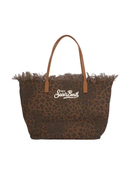 Shopperka Mc2 Saint Barth brązowa