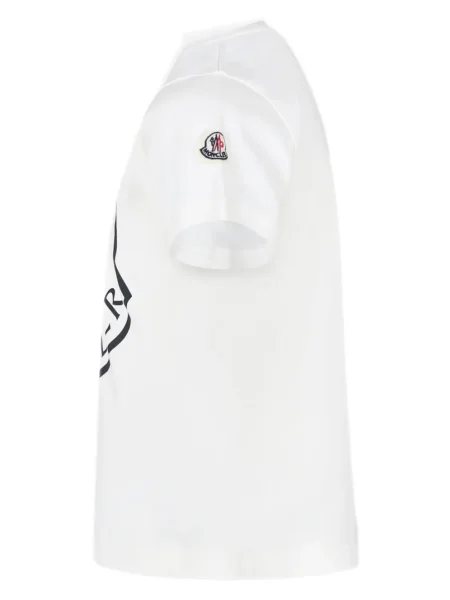 Koszulka dziecięca Moncler Enfant biała