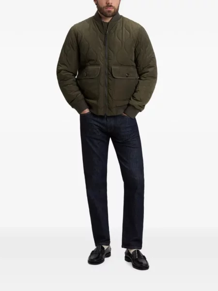 Matlasat geacă Woolrich verde