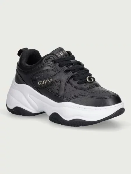 Sneakers Guess FLFHAC negru