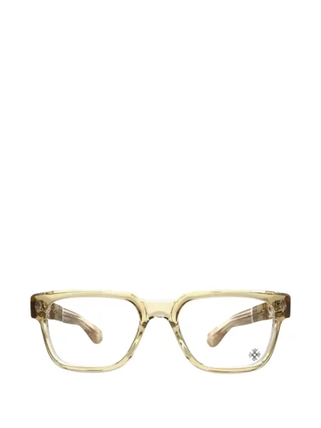 Ochelari de soare Chrome Hearts cu motiv cu inimi verde