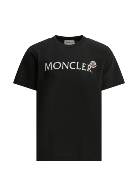 Dětské tričko Moncler Enfant černé