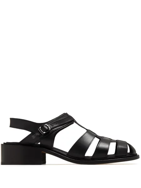 Sandale Phileo din piele negru