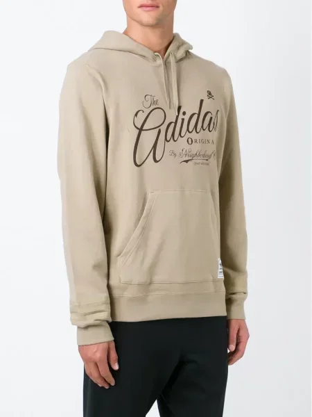 Hanorac cu glugă Adidas cu imagine
