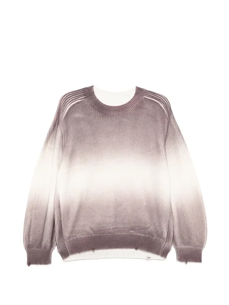 Pulover Croquis cu gradient violet