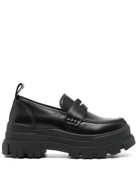 Pantofi loafer Buffalo cu platformă negru