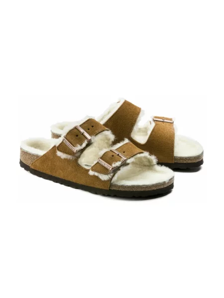 Sneakers Birkenstock Arizona VL Shearling Mink EUR 36 brązowe