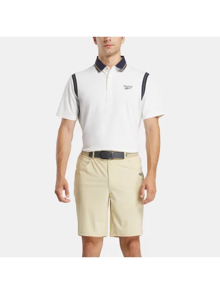 Reebok koszulka polo Varsityunisex CHALK/NAVY Size: S granatowa