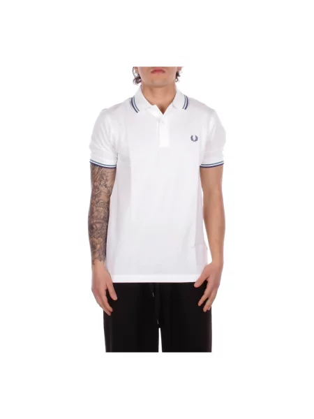 Koszulka polo Fred Perry biała