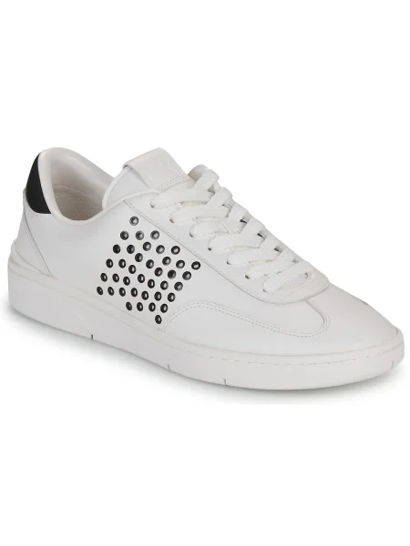 Pantofi Michael Michael Kors cu șireturi din dantelă alb