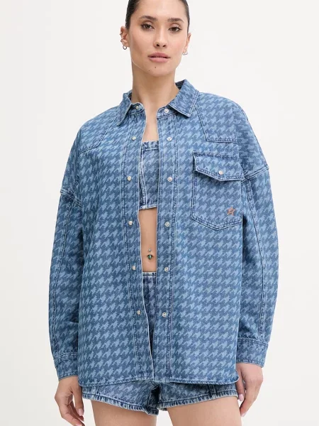 Perfect Moment cămașă pentru femei din denim albastru