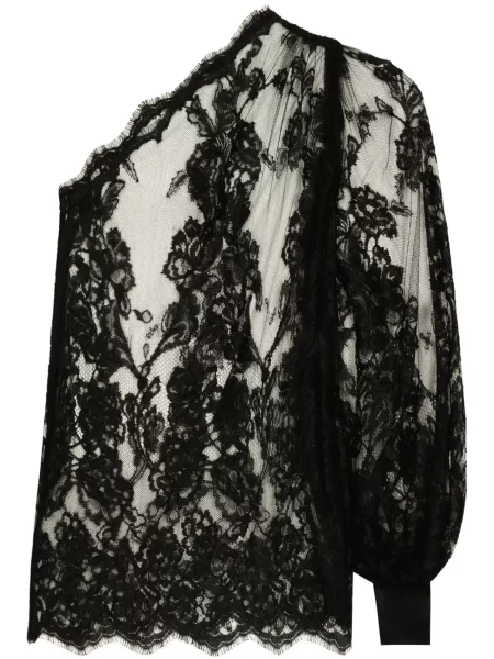 Bluză Dolce & Gabbana cu un umăr gol negru