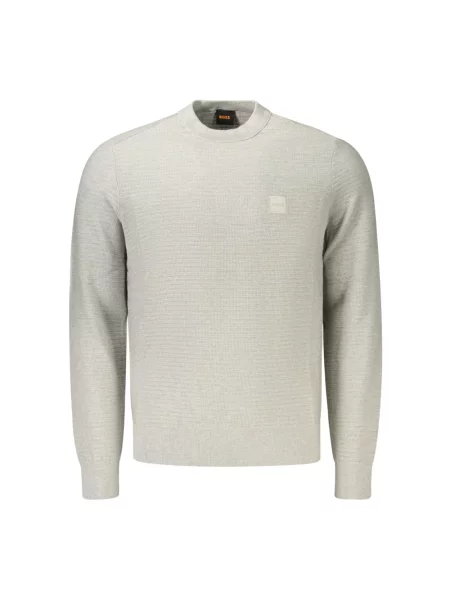 Sweter Boss szary