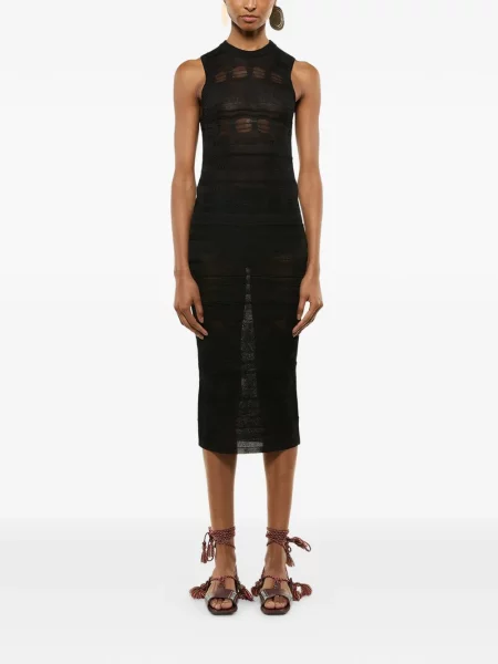 Rochie Laneus tricotate de costum negru