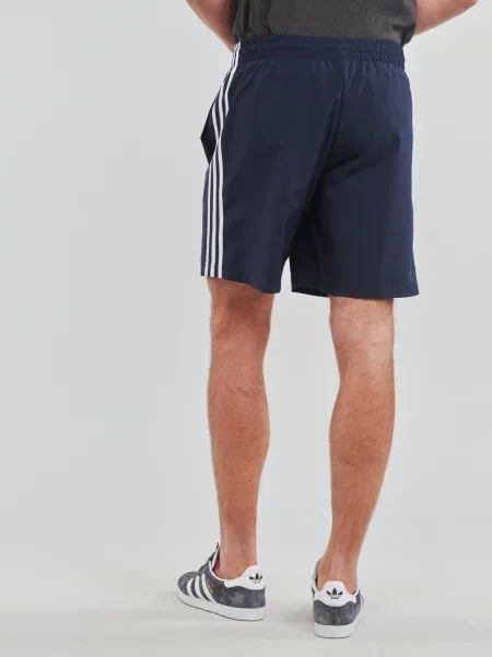 Csíkos rövidnadrág Adidas kék