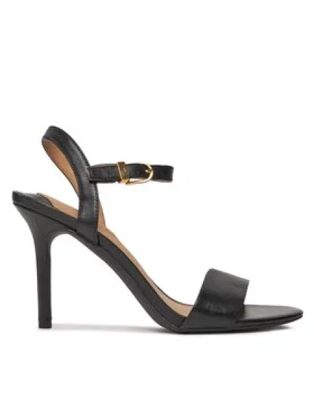 Lauren Ralph Lauren Páskové sandály GWEN' černá