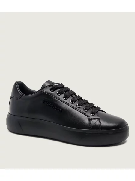 Valentino Teniși din piele negru