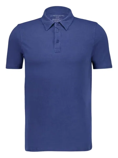 Polo Majestic Filatures albastru