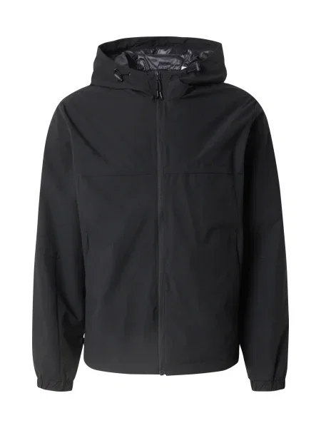 JACK & JONES Geacă de primăvară-toamnă JORVESTERBRO' negru