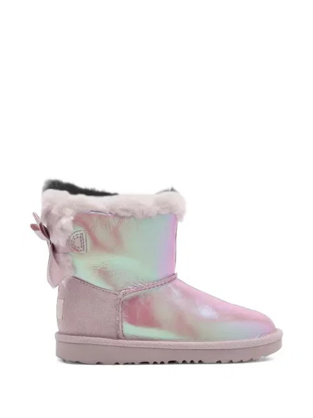 Dětské polokozačky Ugg fialové