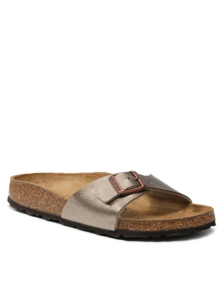 Šľapky Birkenstock zlatá
